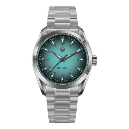 Watchdives WD0006 V2 Watch VH31 Sweep Second Quartz Movement Sapphire Luminous Stainless Steel Watches Waterproof 38mm Watch