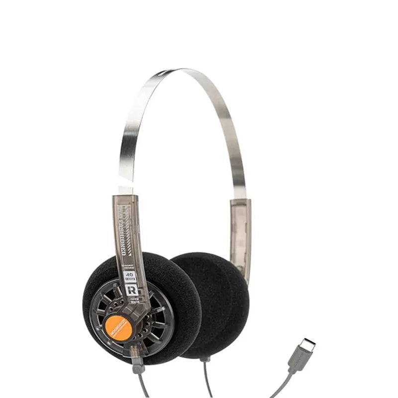 MOONDROP OLD FASHIONED On-Ear Headphone 40mm large dynamic driver 0.78-2pin 3.5mm Plug