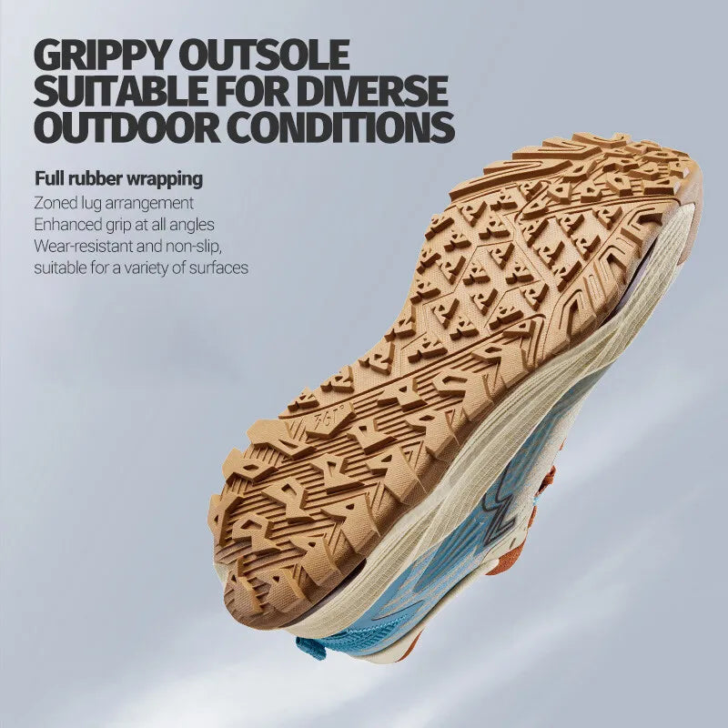 361 Degrees WUXIA 2 Running Shoes, Light Breathable Cushioning, Non-Slip Soft Outdoor Hiking Versatile Sneakers Male 672542201