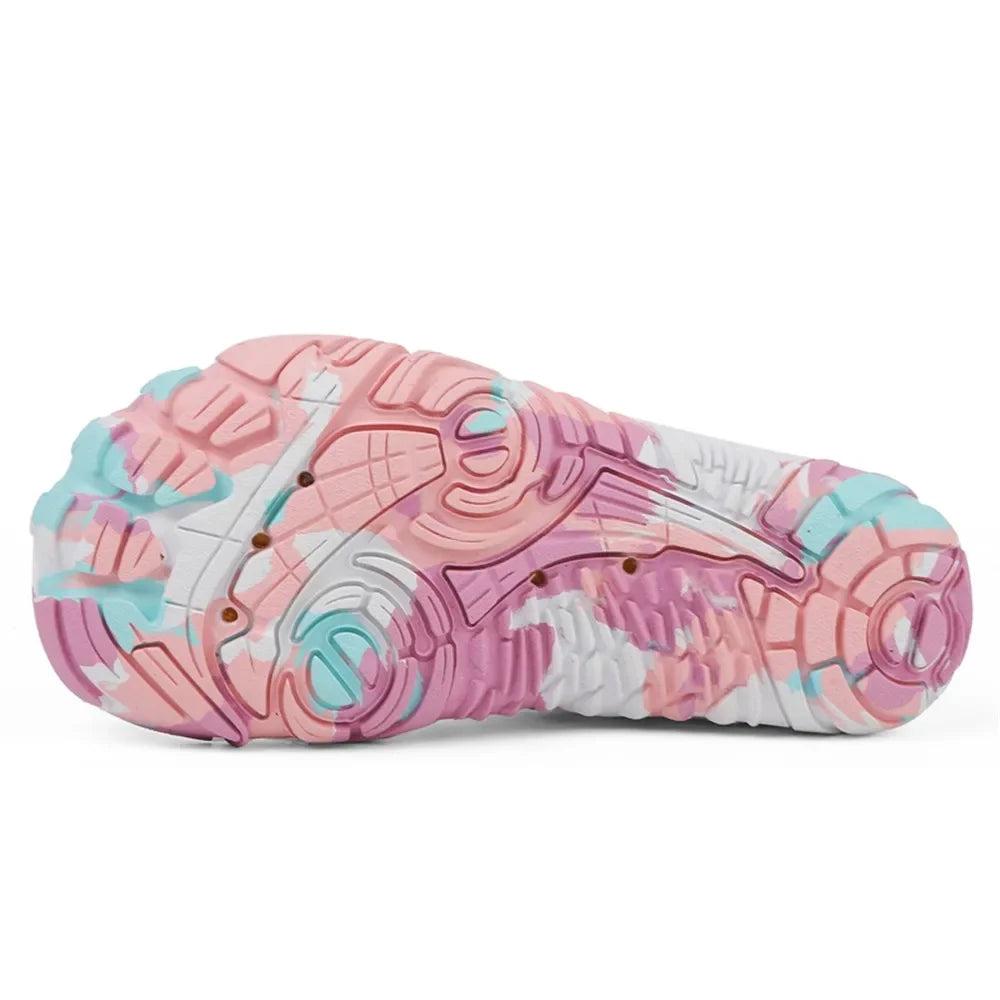 New 12 Colors Water Shoes Kids Summer Beach Five Fingers Barefoot Swimming Aqua Shoes Quick Dry Seaside River Children Sneakers