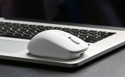 BalanceFit Bluetooth Wireless Mouse 5.2, Rechargeable Ergonomic Wireless Mouse with USB 2.4GHz for Laptop, MacBook, iPad, PC & Tablet