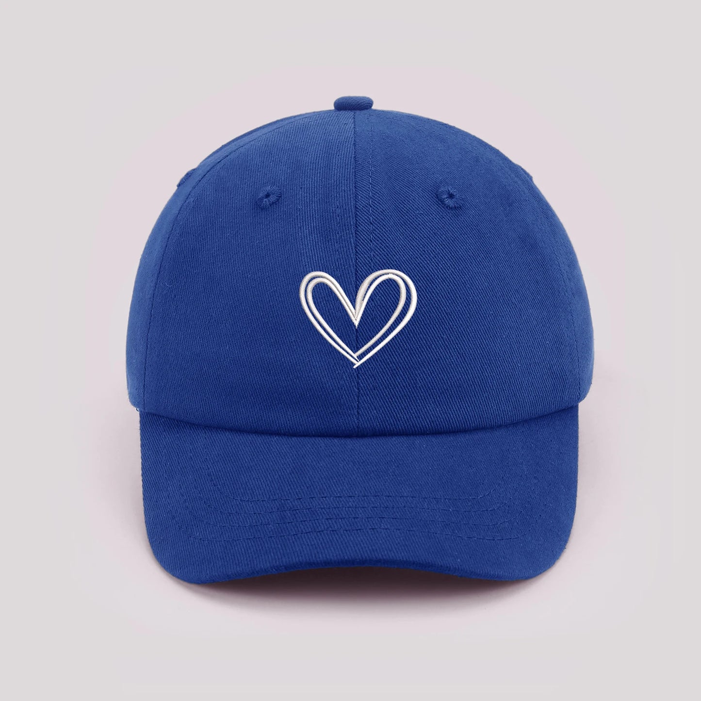 Cartoon heart-shaped Baby Baseball Cap Cute Solid Color Toddler Sun Hat with Ears Summer Adjustable Kids Boy Girl Peaked Cap ﻿