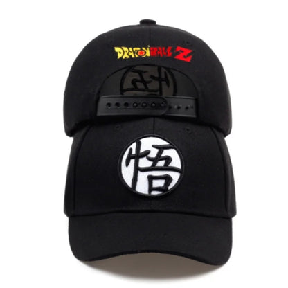 Czapki baseballowe Dragon Ball Son Goku unisex z haftem Gui Wu – wiosenne i jesienne czapki na świeżym powietrzu, regulowane, codzienne, chroniące przed słońcem