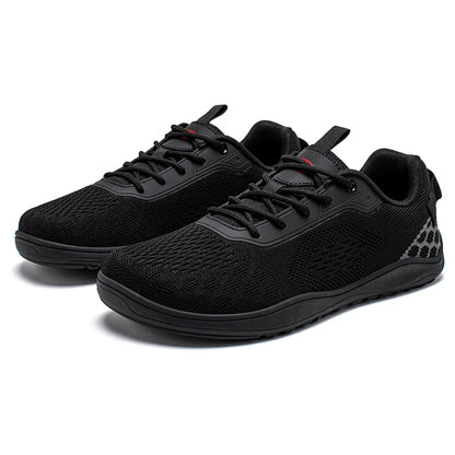HOBIBEAR Knit Barefoot Shoes Unisex Zero Drop Wide Toe Sneaker Minimalist Breathable Causal Walking Shoes