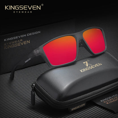 KINGSEVEN Polarized Sunglasses For Men Women Driving Glasses Male Goggle UV400 Driving Outdoor Eyewear TR90