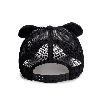 Søde sommer-baseballkasketter med panda-motiv til mænd og kvinder – bomulds-hiphop-snapback-kasketter med solbeskyttelse til drenge og piger – udendørs gorras – dropshipping
