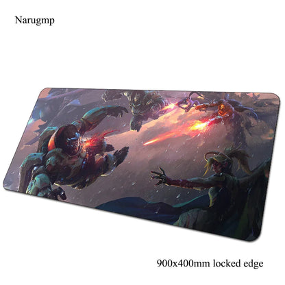 overwatch mouse pad Birthday Computer mat 900x400x3mm gaming mousepad large present padmouse keyboard games pc gamer desk