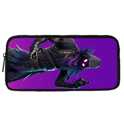 Trendiger Gaming-Schulrucksack für Kinder mit Lunchbags, Design-F-FortniteS Federmäppchen, Schultaschen für Jungen und Mädchen, ideales Geschenk
