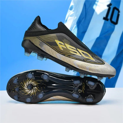 Nouvelles chaussures de football pour hommes, chaussures de football respirantes à haute cheville, ultralégères, antidérapantes, chaussures de sport de haute qualité, pour match en plein air