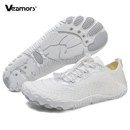 Quick Dry Aqua Shoes for Men Women Breathable Non-slip Water Sneakers Barefoot Soft Sole Wading Footwear for Swimming Beach