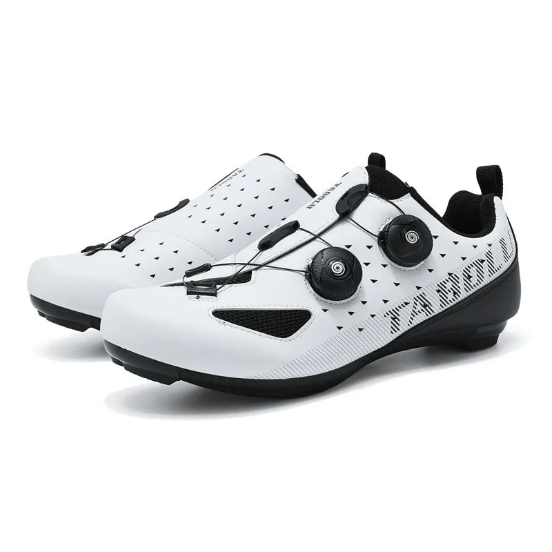 Cycling Sneaker MTB Men Sport Road Bike Boots Flat Racing Speed Sneakers Trail Mountain Bicycle Footwear Spd Pedal Cycling Shoes