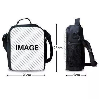 Mochilas Infantis de Design Gaming F-FortniteS com Lancheira e Estojo, Mochilas Escolares de Grande Capacidade para Meninos e Meninas, Melhor Presente