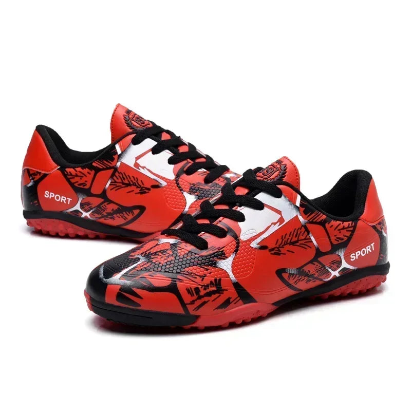 Nouvelles chaussures de football pour hommes et enfants, crampons professionnels pour adultes, chaussures de football ultralégères antidérapantes pour l'herbe, chaussures d'entraînement pour garçons, livraison directe