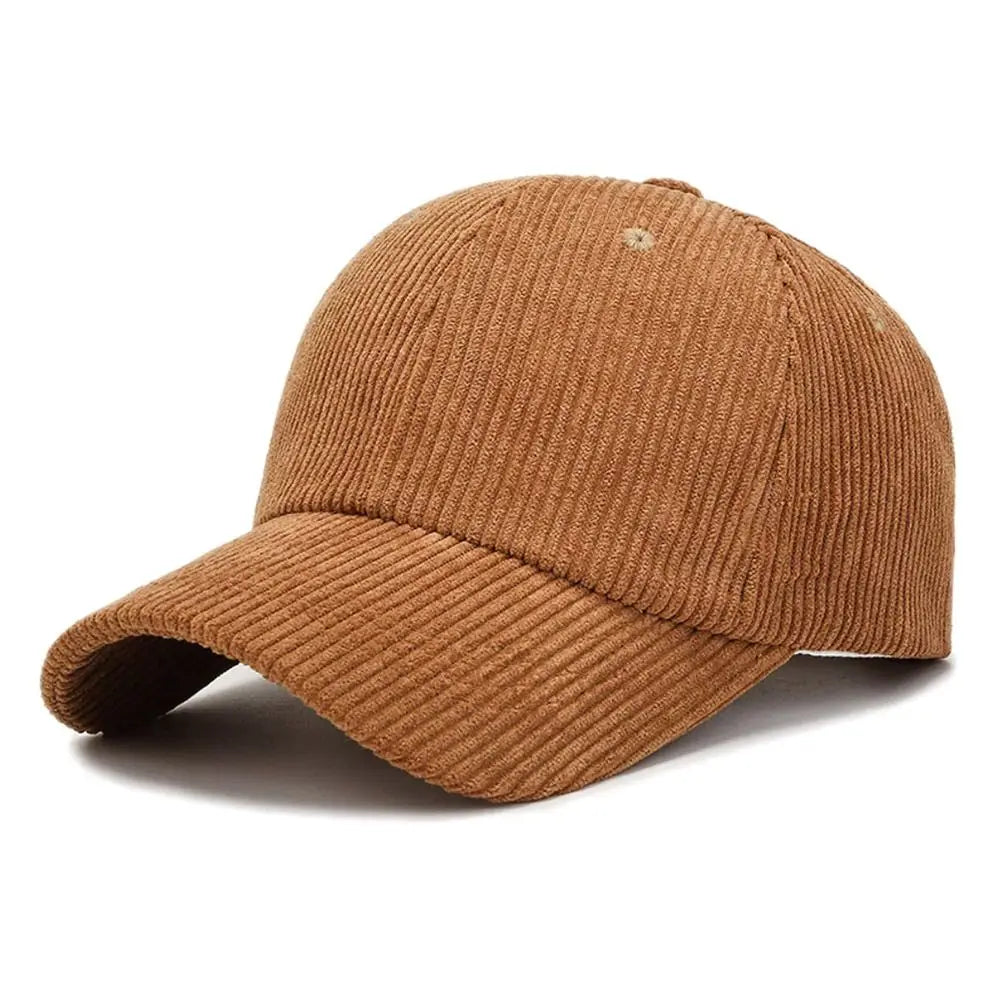 Unisex corduroy baseballpet, verstelbare zonnehoed, hiphop-pet voor heren