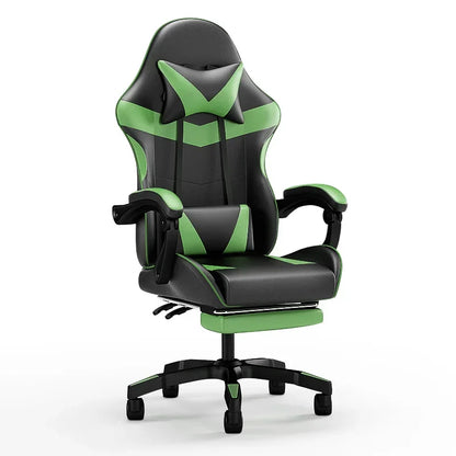 Chaise de jeu ergonomique, chaise de bureau pour ordinateur, chaise de jeu inclinable pour le bureau à domicile avec soutien du dos pour les sessions prolongées, chaise de jeu.