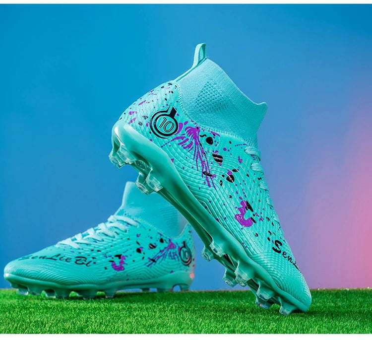 Crampons de Football de haute qualité pour hommes chaussures de Football société garçons bottes de Football enfants chaussures de Football baskets bottes de Football unisexes