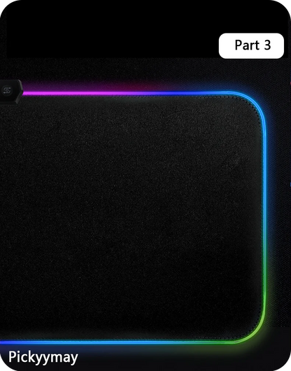 Space Large RGB Mouse Pad Gaming Mousepad LED Mouse Mat Gamer Mousemats Table Pads PC Desk Mat RGB Keyboard Mat XXL 90x40cm