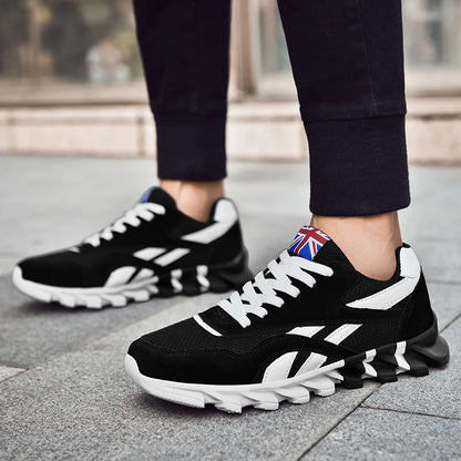 Men's Shoes Marathon Running Sports Shoes Casual Sneakers Soft Comfortable Training Shoes Wear Resistant Sneakers Men Sneakers