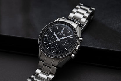 PAGANI DESIGN 2026 New Men's Watches Top Luxury Quartz Watch For Men Auto Date Speed Chronograph AR Sapphire Mirror Wrist watch