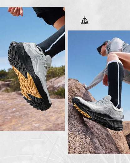 361 Degrees WUXIA 2 Running Shoes, Light Breathable Cushioning, Non-Slip Soft Outdoor Hiking Versatile Sneakers Male 672542201