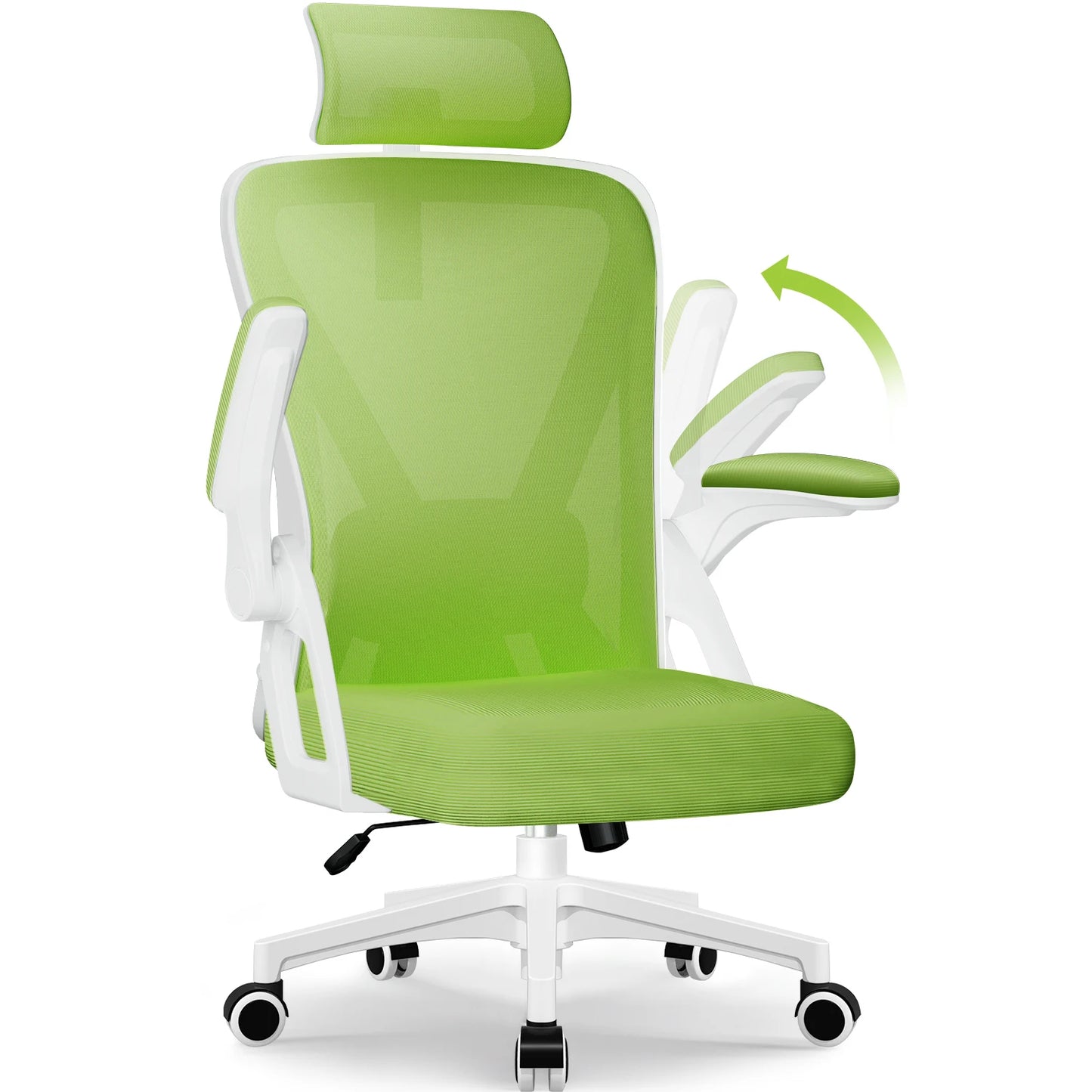 Office Chair Ergonomic Reclining 90°-135°,Desk chair with Lumbar Support,Computer chair Adjustable Headrest,living room chairs