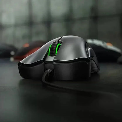 Razer DeathAdder Essential kablet gamingmus / kablet mus 6400DPI 5 uafhængige knapper til bærbar PC Gamer