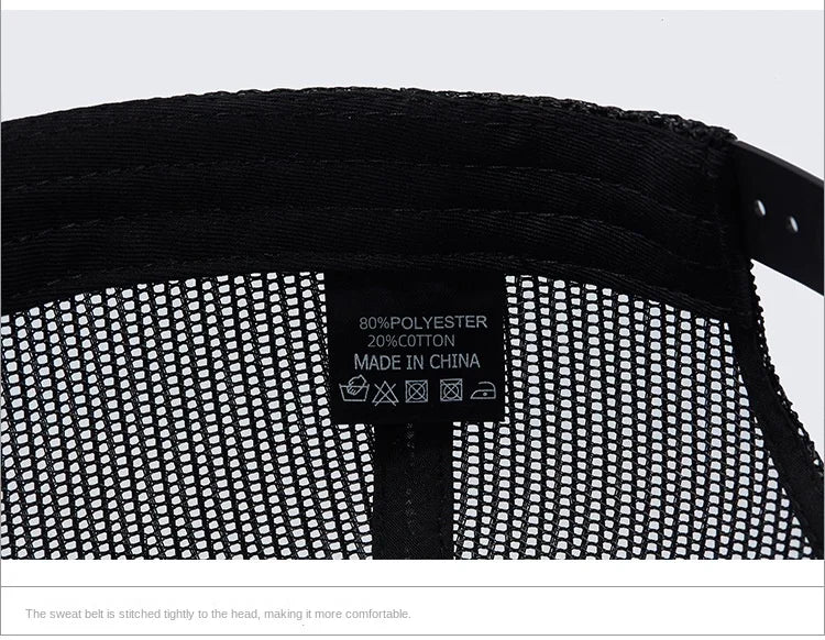 Gorras de camionero de malla en 38 colores para actividades al aire libre, gorras «dad hat» con cierre a presión, gorras de hip hop para hombre y mujer, gorras de béisbol ajustables para niños y niñas