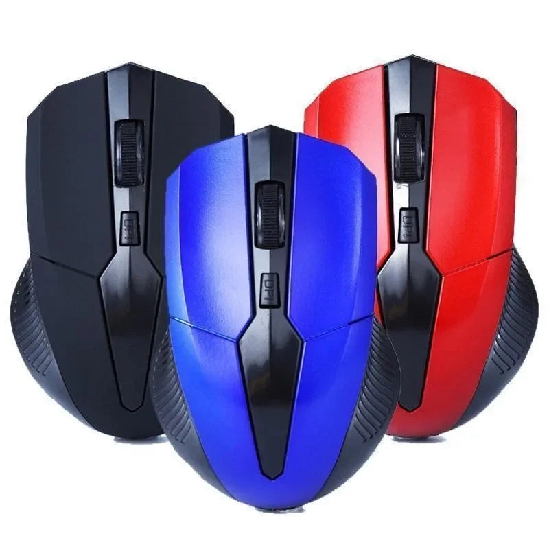 Mouse wireless 2.4Ghz 1200DPI regolabile, mouse ottico da gaming wireless per casa, ufficio, gioco, PC, computer e laptop