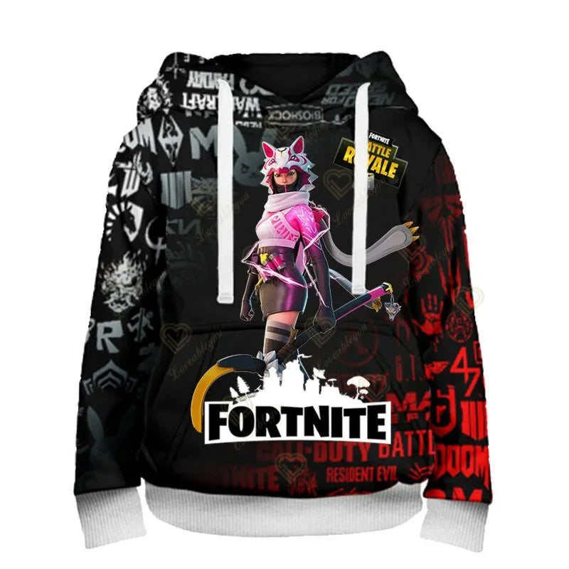 Sudaderas con capucha Fortnite Peely estampadas, nuevo diseño, para hombre, mujer y niños, manga larga, moda casual, estilo streetwear, pullovers