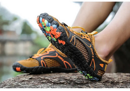 Men Wading Shoes Barefoot Beach Shoes Non-Slip And Wear-Resistant Swimming Upstream Shoes Women Outdoor Water Sports Shoes