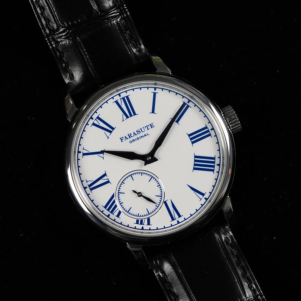 FARASUTE 2026 Fashion Power Reserve 80 hours Hangzhou Customized Movement Manual Mechanical Watch For Men Sapphire Crystal reloj