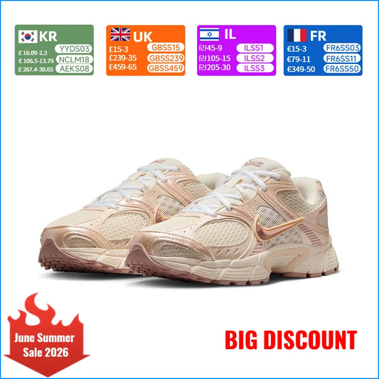 Nike V5 RNR Mesh Retro Running Shoes for Women Breathable Casual Dad Shoes IH5088-001
