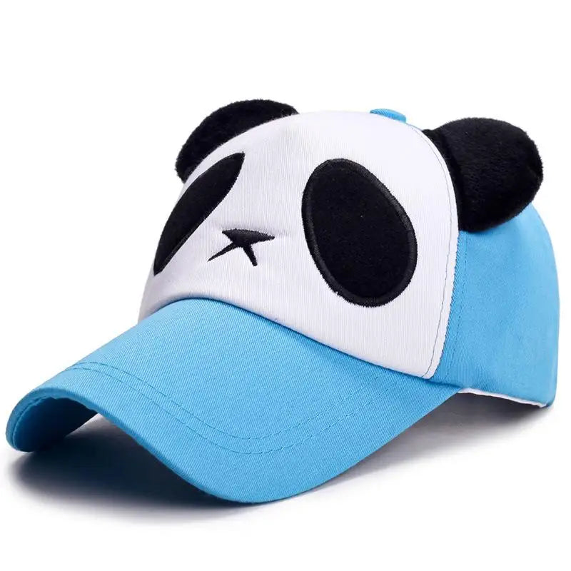 Søde sommer-baseballkasketter med panda-motiv til mænd og kvinder – bomulds-hiphop-snapback-kasketter med solbeskyttelse til drenge og piger – udendørs gorras – dropshipping