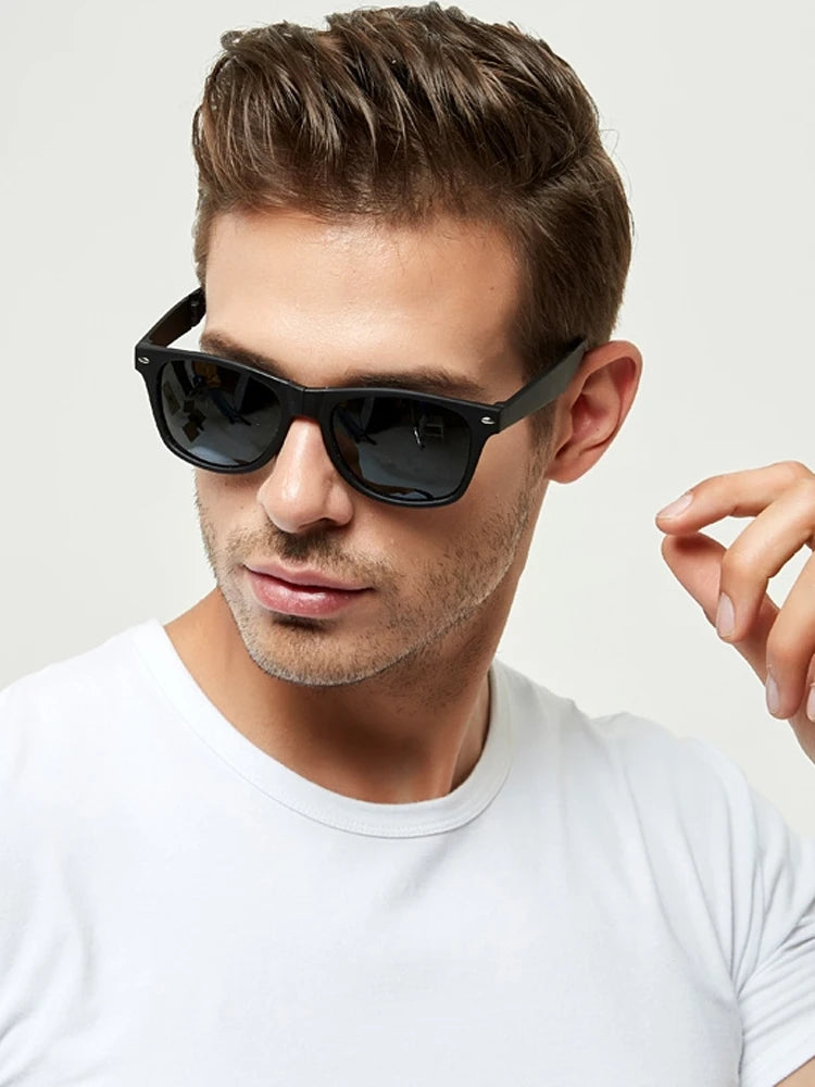 2pcs Fashion classic men's sunglasses UV protection driving outdoor sunglasses
