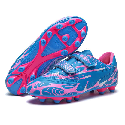 Chaussures de Football pour enfants, crampons de Football en plein air, chaussures de sport professionnelles pour garçons et filles, bottes de terrain de Football de haute qualité pour enfants