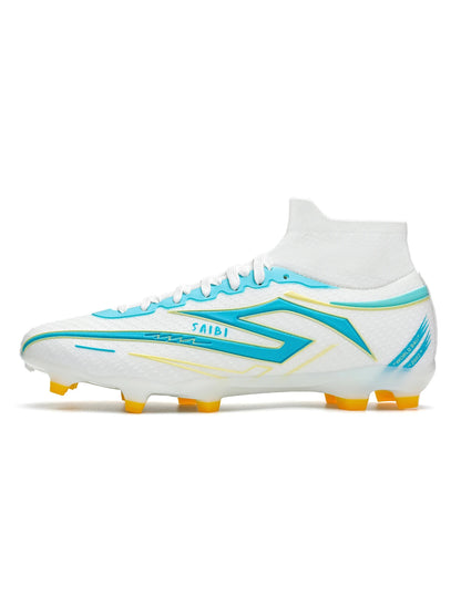 Classic Style AG FG Football Shoes PU Fabric Ventilated Upper TPU Wearproof Outsole Unisex Kids Outdoor Football Shoes