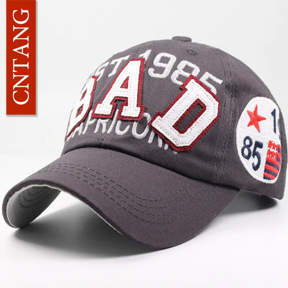 Big Letter Embroidery Baseball Cap Men Summer Casual Women Fashion Snapback Cotton Caps Visor Hip Hop Hat Autumn Adjustable