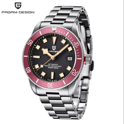 PAGANI DESIGN BB58 Men's Watches Mechanical Watch For Men Luxury Automatic Watch Men NH35 Movt Waterproof Reloj Hombre PD-1671