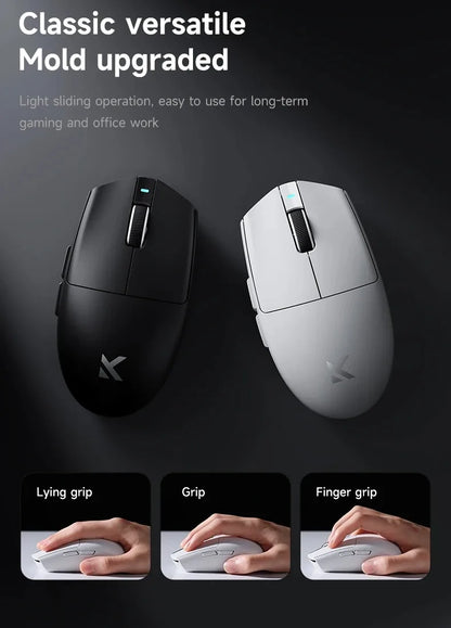 MCHOSE G3 V2 Pro Wireless E-sports Mouse Lightweight Three Mode Bluetooth PAW3395 High Performance 800mAh Game Office 59g Mouse