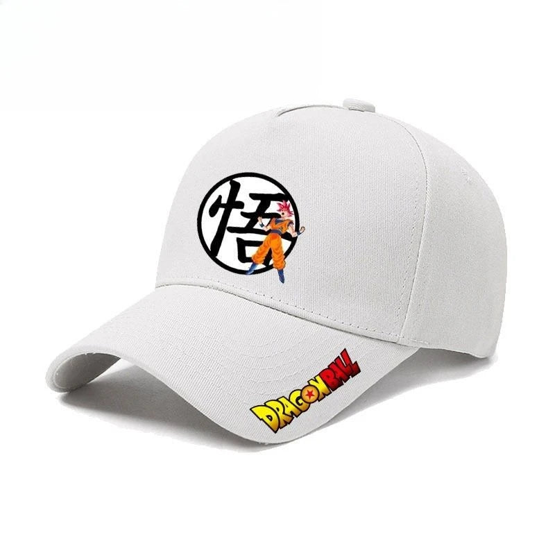 Dragon Ball Master Roshi Son Goku Kapa Kreativna visokokakovostna anime risanka s črkovnim potiskom Unisex Casual vsestranska bejzbolska kapa