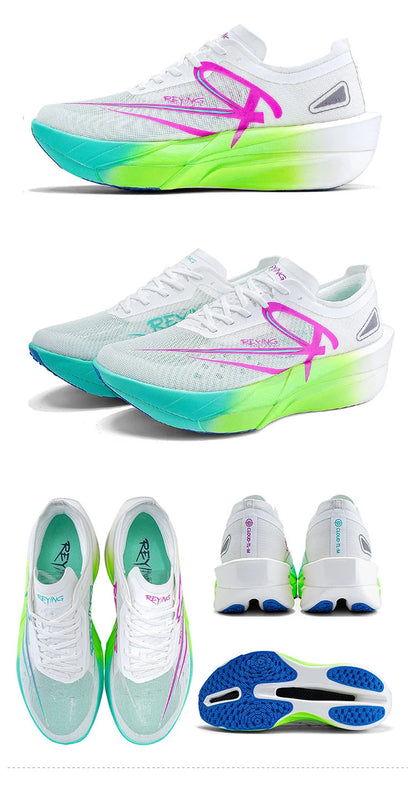 2025 New Full Palm Nylon Carbon Plate Running Shoes Double Layer Double Density Marathon Training Shoes Irunsvan&ACTBASE 25126