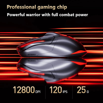 INPHIC Super Racing Car Series kabellose Bluetooth-Gaming-Maus 500mA mit Akkustandsanzeige und anpassbaren Lichteffekten