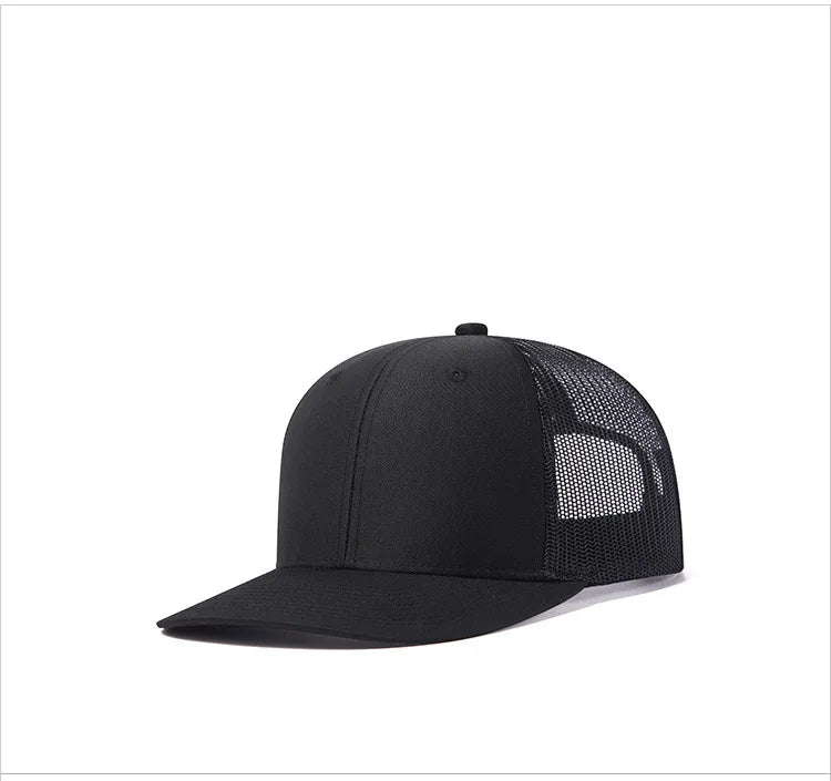 Gorras de camionero de malla en 38 colores para actividades al aire libre, gorras «dad hat» con cierre a presión, gorras de hip hop para hombre y mujer, gorras de béisbol ajustables para niños y niñas
