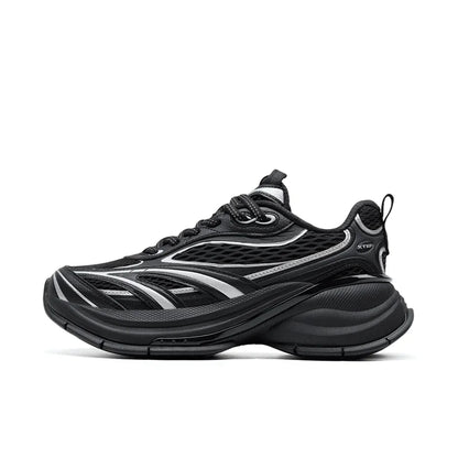 Xtep Basque 3 Sneakers Women Lightweight Wear-Resistant Trendy Durability Thick Sole Casual Sports Female Shoes 874218320006