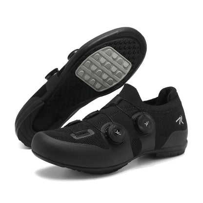 Men's MTB Cycling Shoes New Women's Pink Self-Locking Cleats Speed Road Bicycle Shoes Flat Trail Racing SPD Mountain Bike Sneakers