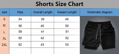 2026 New Dragon Ball Z Son Gohan Anime Men's Double Layer 2 In 1 Gym Shorts Summer Quick-dry Soft Comfy Lightweight Beach Shorts