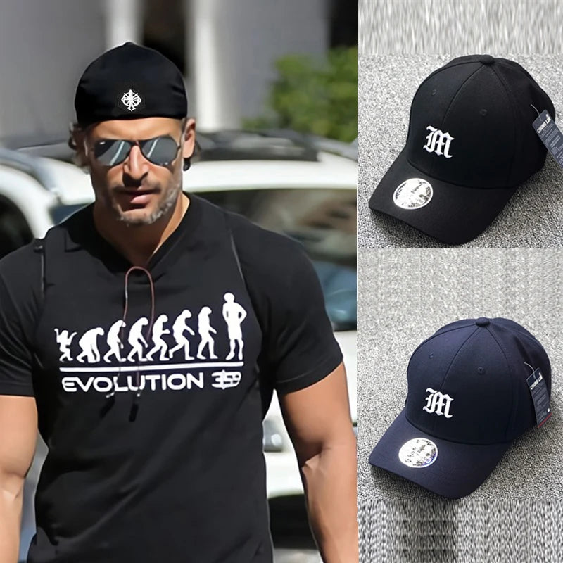 Șapcă cu cozoroc flexibil, mărimea M, elastică, închisă, stil Trucker, pentru bărbați, Flex Dad, Hip Hop, baseball, Snapback, vizieră de soare, Era