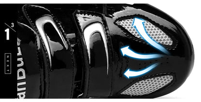 New Men’s and Women’s Bicycle Shoes Outdoor Cycling Shoes with Three Functional Soles Professional Training Shoes