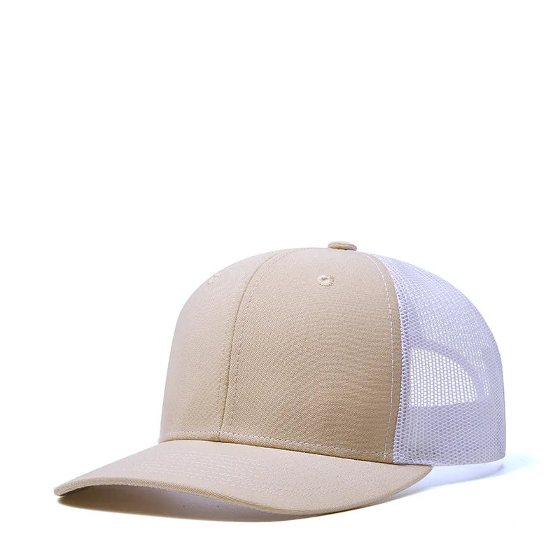Gorras de camionero de malla en 38 colores para actividades al aire libre, gorras «dad hat» con cierre a presión, gorras de hip hop para hombre y mujer, gorras de béisbol ajustables para niños y niñas