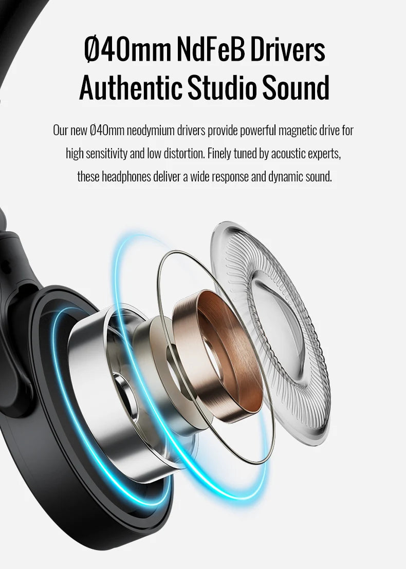 Cuffie da monitoraggio professionali da studio TAKSTAR PRO 70 – Headset over-ear cablato chiuso per produzione musicale, DJ, gaming e registrazione